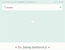 Tablet Screenshot of betaclinica.com